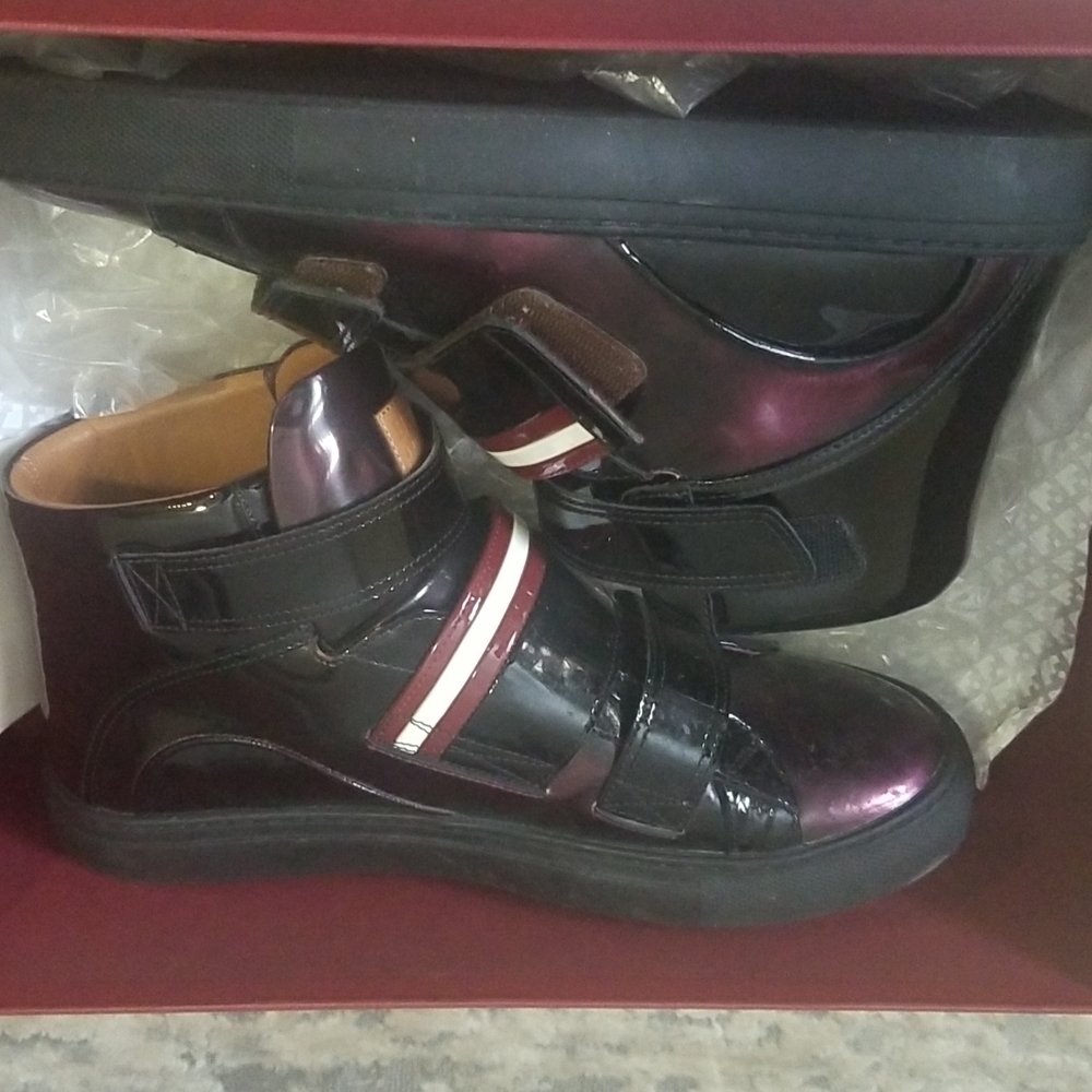 Bally sneakers patent leather